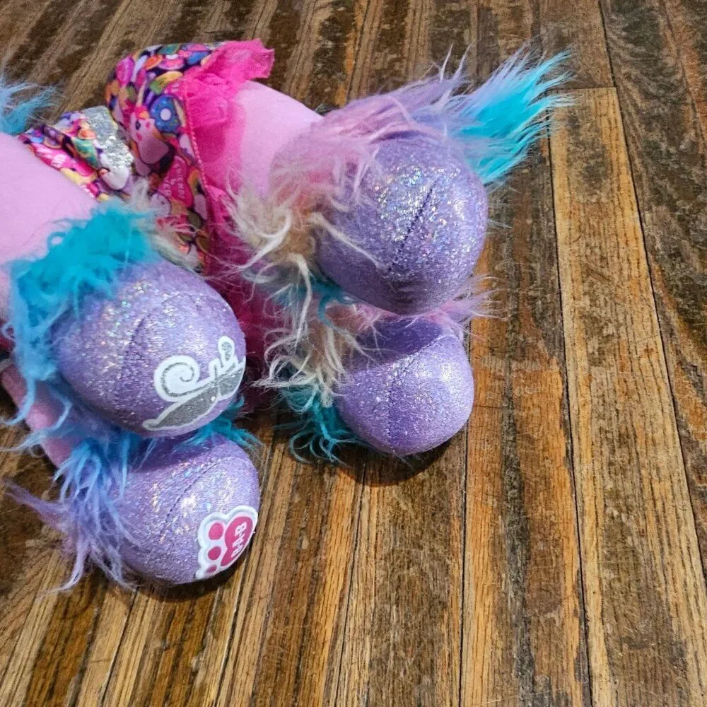 Build-A-Bear BEARY FEARY FRIENDS Rainbow‎ Unicorn Plush 16